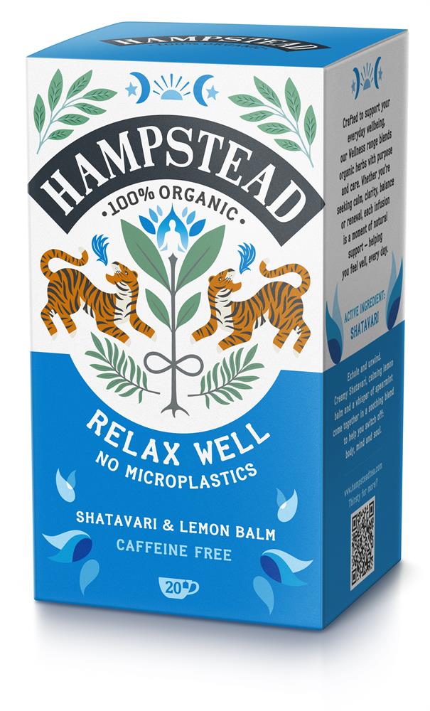 Hampstead Organic Relax Well Tea 20 Tea bags