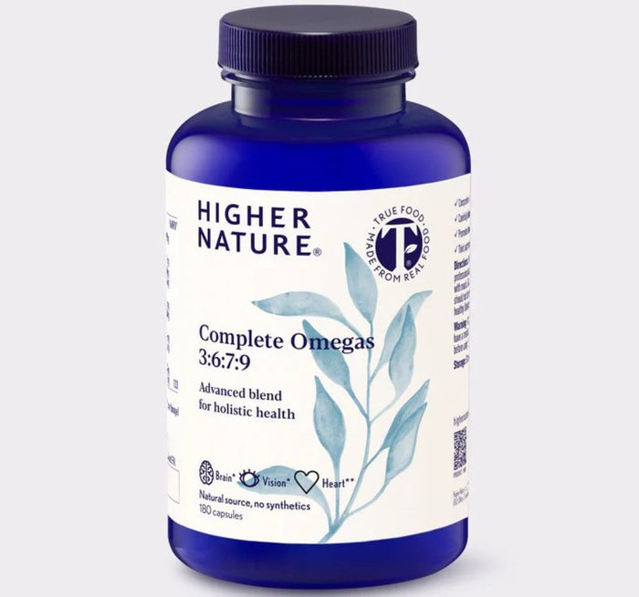 Higher Nature Complete Omegas 3:6:7:9 180 capsules