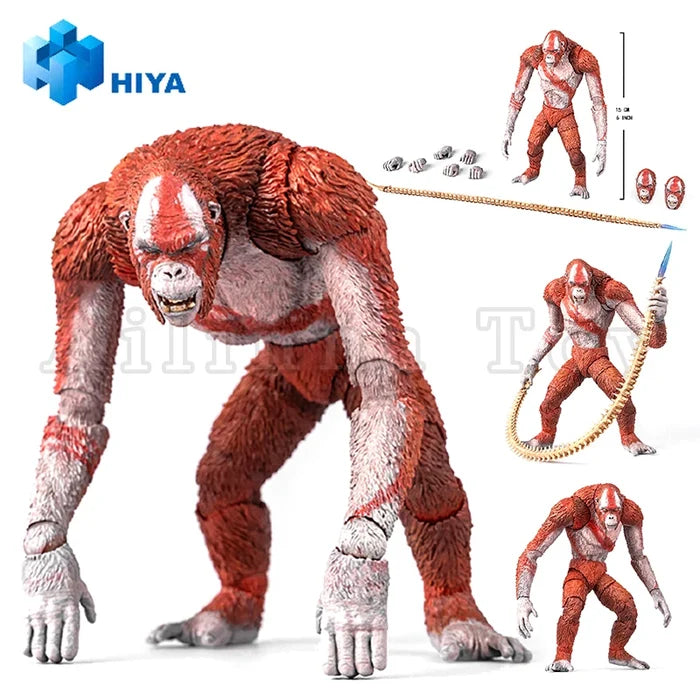HIYA 6inch Action Figure Exquisite Basic Series Godzilla x Kong The New Empire Skar King Anime Toy