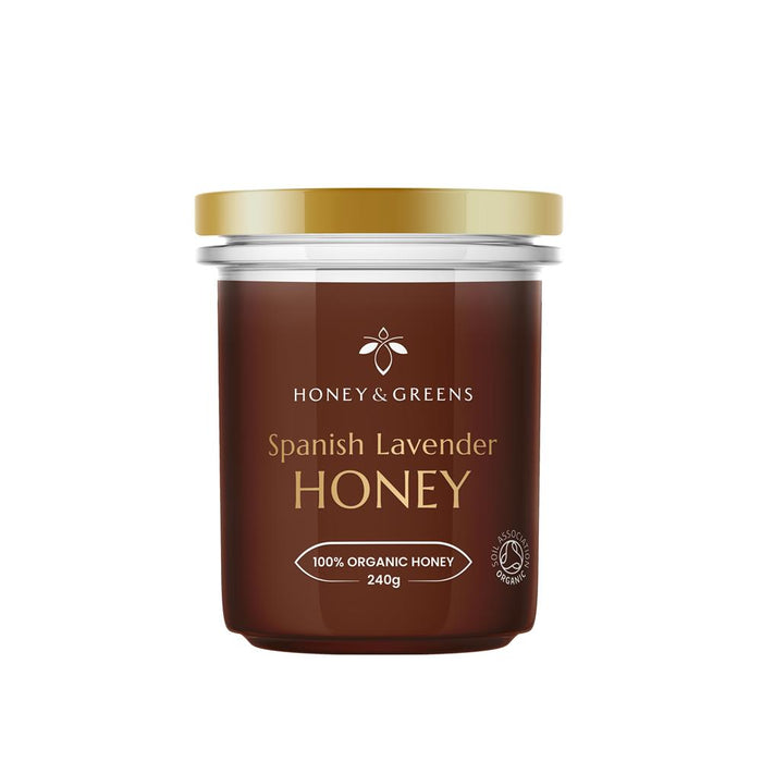 Honey & Greens Organic Lavender Honey 240g