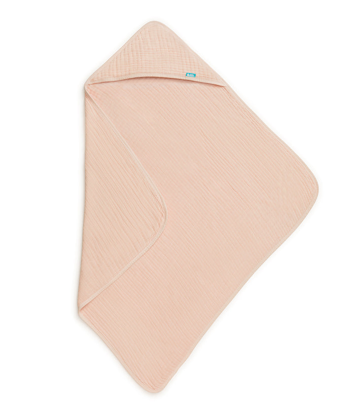 Hooded Towel Muslin Blush