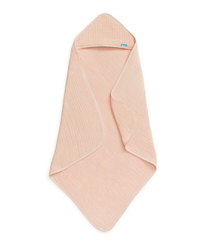 Hooded Towel Muslin Blush
