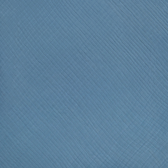 Hooded Towel Muslin Storm Blue