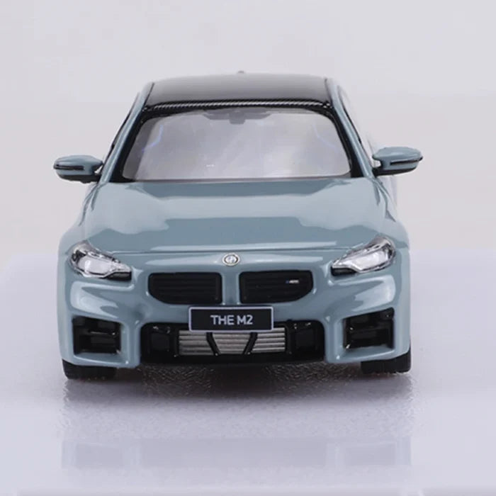 Howie Model 1:64 M2 G87 Gray Alloy Simulation Car Model Toy Collection Display Piece