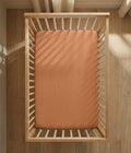 HushDry™ 2-in-1 Waterproof Fitted Cot Bed Sheet Viscose from Bamboo Hazel