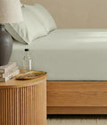 HushDry™ 2-in-1 Waterproof Fitted Super King Sheet Viscose from Bamboo Sage