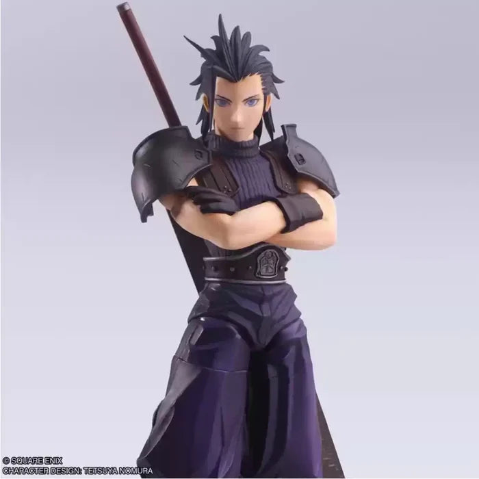 In Stock Original SE ENIX BRING ARTS FF7 Zack Fair Action Figures Anime Model Toys Collectible