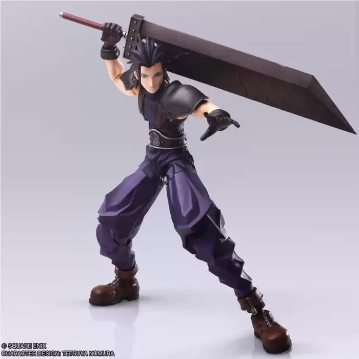 In Stock Original SE ENIX BRING ARTS FF7 Zack Fair Action Figures Anime Model Toys Collectible