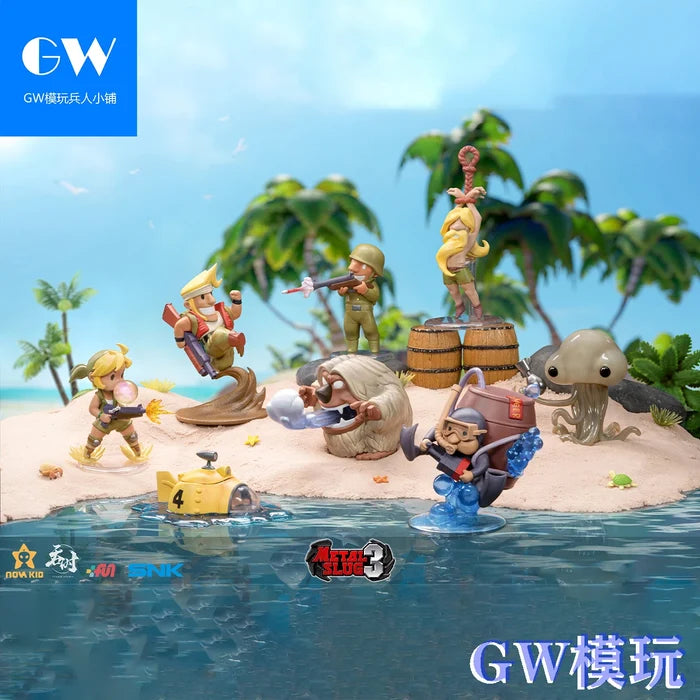 In Stock Swallow Studio Metal Slug Mark Mile Martian Snow Monster Captured Soldier Model Toy Gifts