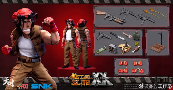 In Stock Timeless Studio Metal Slug Xx Ralph & Clark 1/12 Articulated Figures