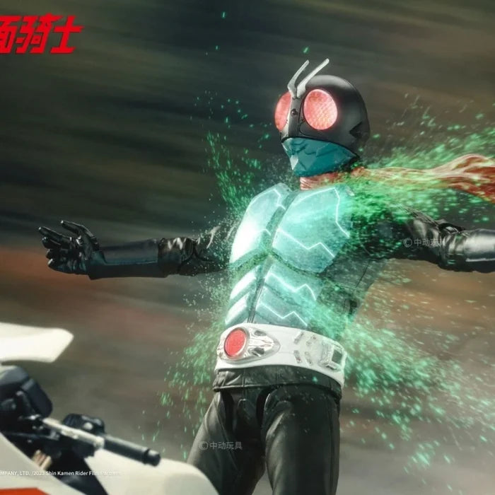 In Stock ZD Toys Shin Masked Rider No.1 Action Figures 18cm Anime Collection Ornament Toys Surprise Gift