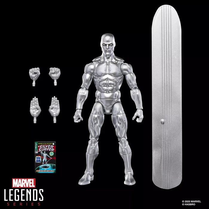 【IN STOCK】Hasbro Marvel Legends Series Silver Surfer Action Figure 6-inch Collectible Model Toy Gift