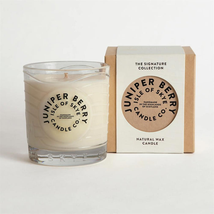 Juniper Berry Island Natural Wax Candle 9.1cm x 8.2cm x 8.2cm