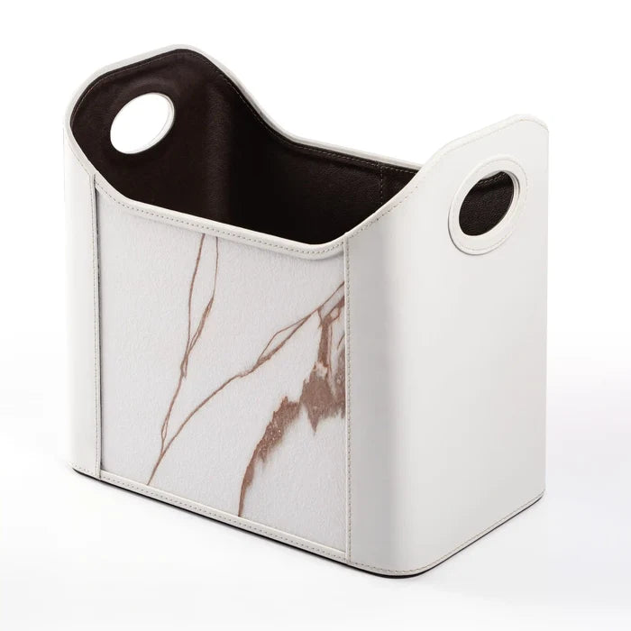 White Satvario / Magazine Holder