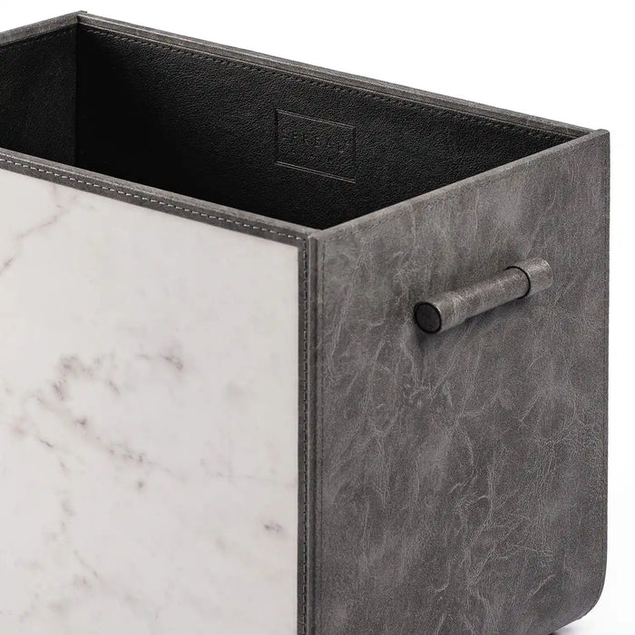 White Carrara / Magazine Holder