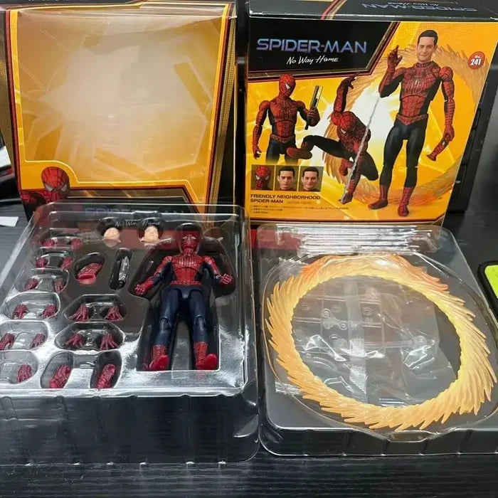 Ko Mafex241 Action Figure - Tobey Maguire Version No Way Home Desktop Decoration Collectible Toy For Fans