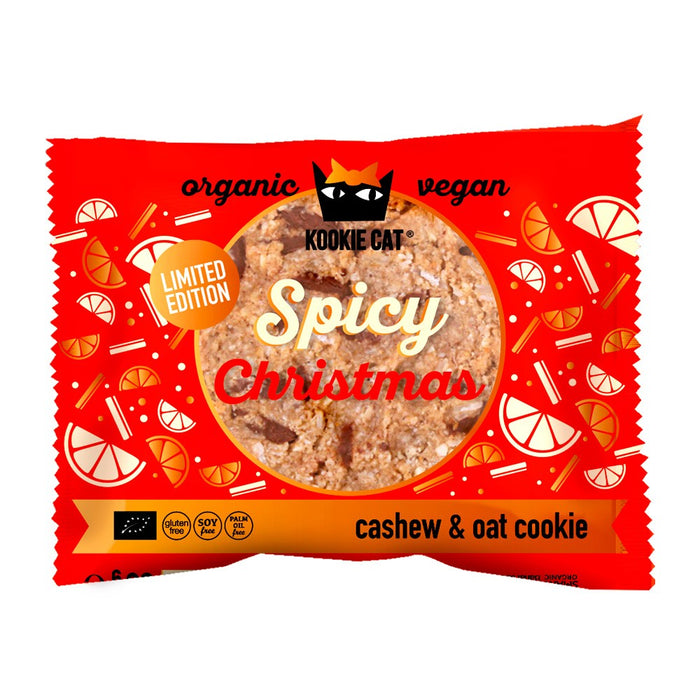 Kookie Cat Spicy Christmas Cookie 50g