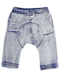 Korango Raindrops Stretch Denim Knit Pant - Euro Wash