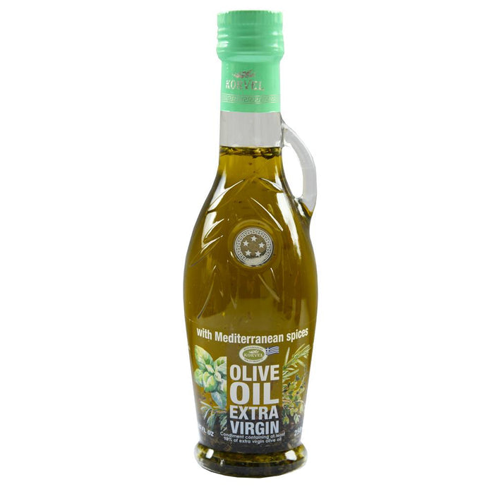 Korvel Greek EVOO with Mediterranean Herbs Amphora 250ml
