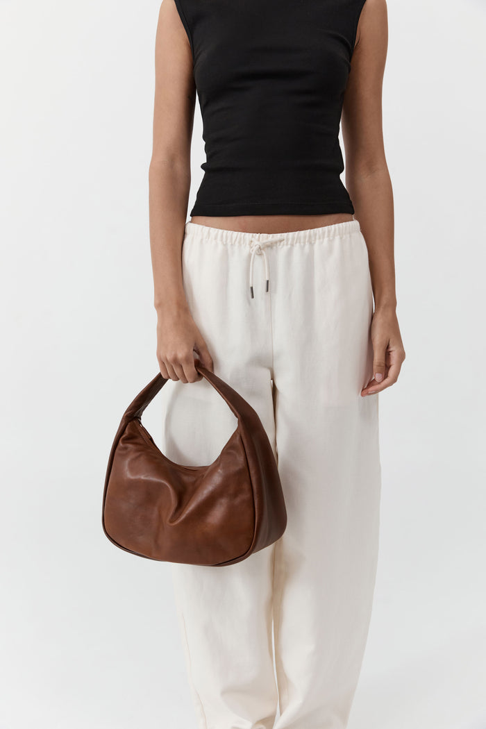 Large Bon Bon Bag - Chestnut