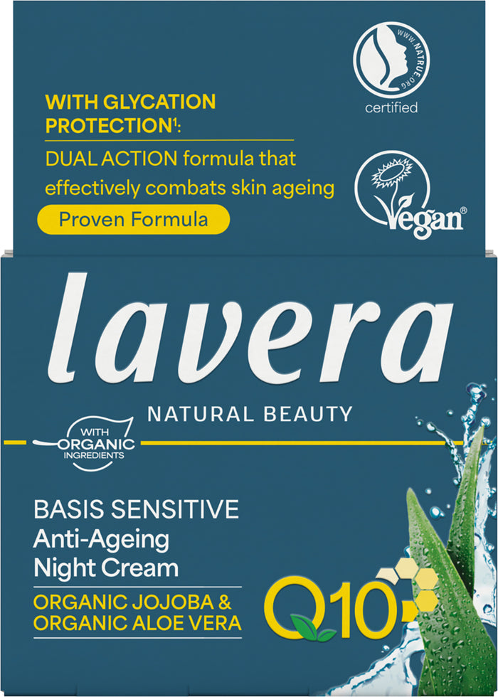 Lavera - Basis Sensitive - Q10 Night Cream 50ml