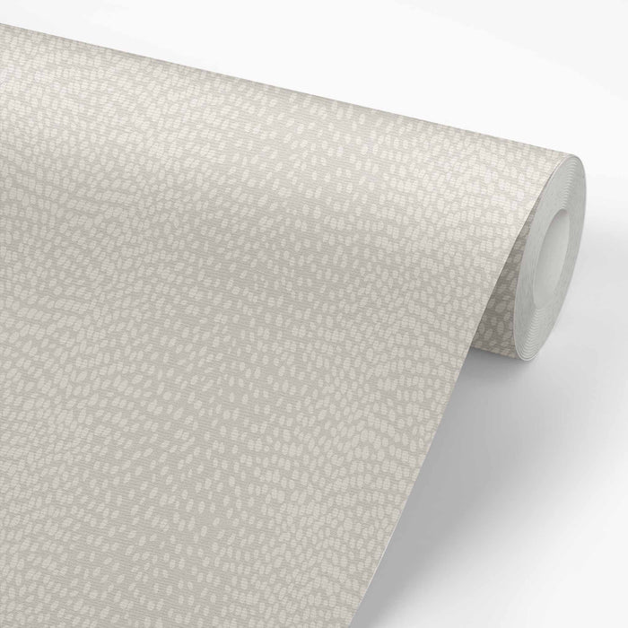 Leopard gray wall treatment looks great in offices, bedrooms, and nurseries.