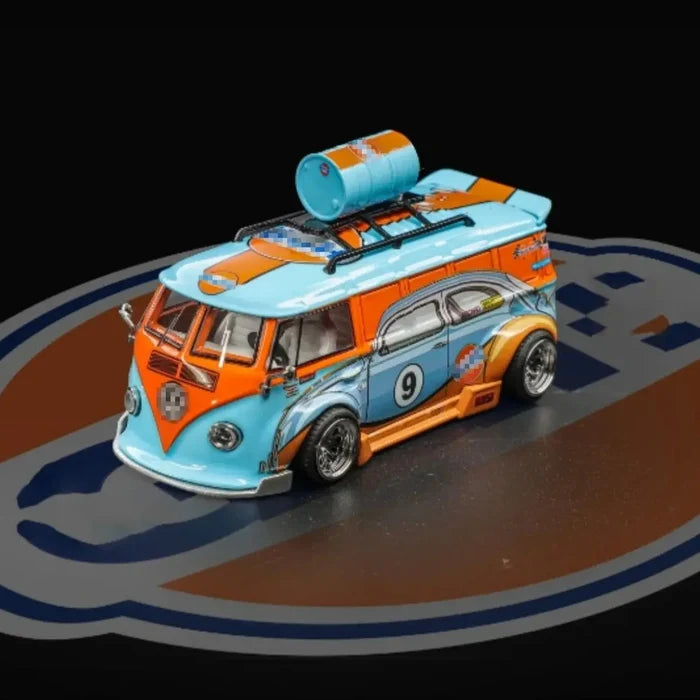 Liberty 1:64 VW T1 Coastal Widebody Stanced Alloy Diecast Model Car Collectible Gift