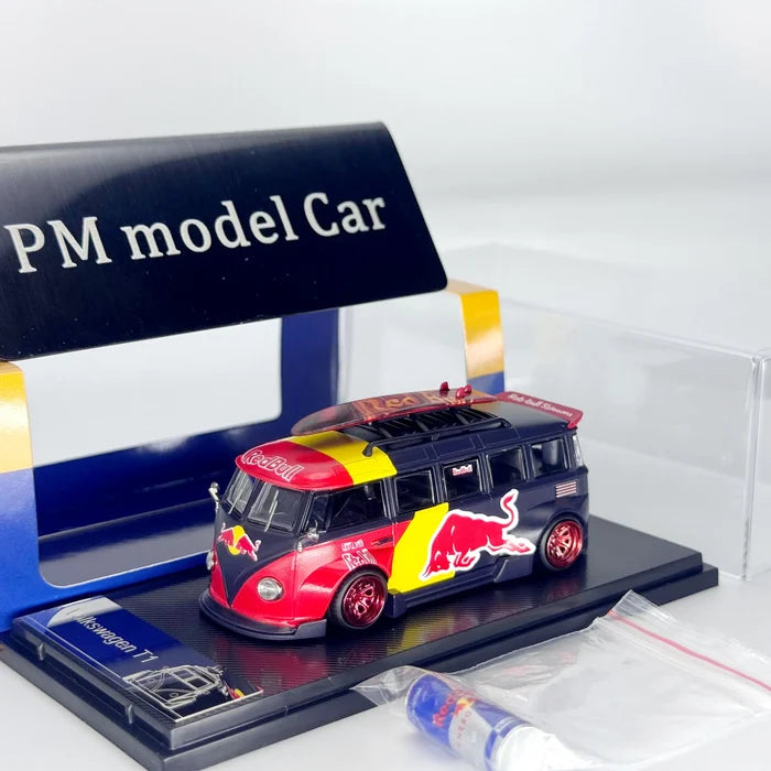 Liberty 1:64 VW T1 Coastal Widebody Stanced Alloy Diecast Model Car Collectible Gift