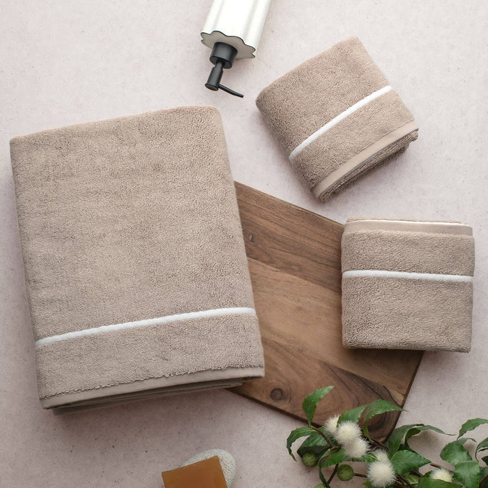 Beige White