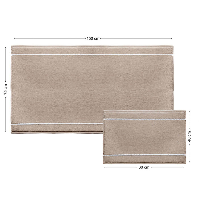 Beige White