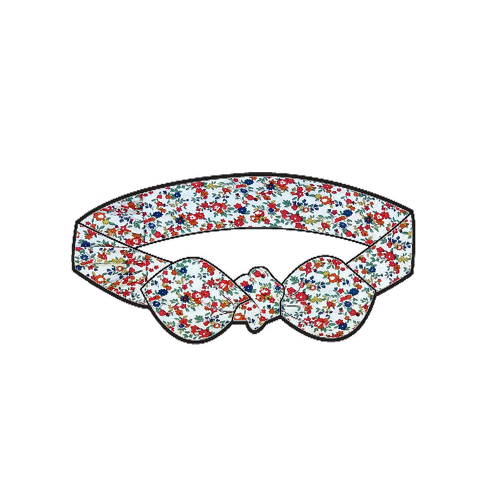 Love Henry Girls Headband - Christmas Floral