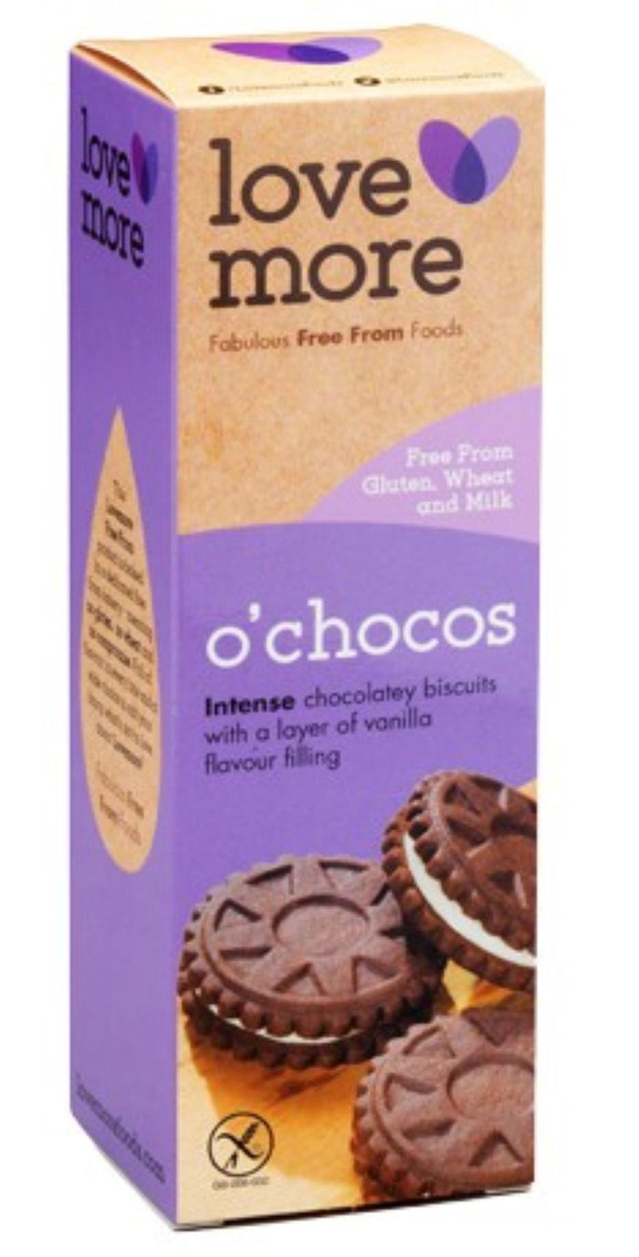 Lovemore Wheat Gluten & Milk Free O'Chocos 125g