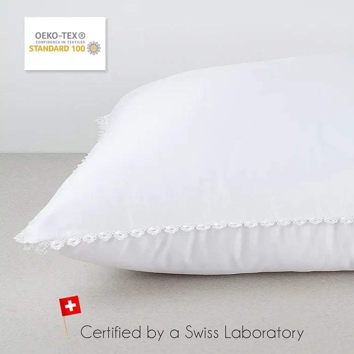 Luxurious Cotton Blossom Pillow