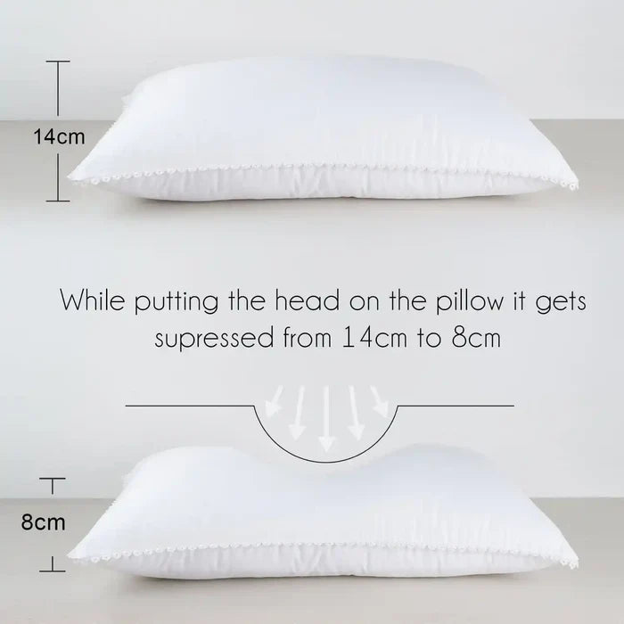 Luxurious Cotton Blossom Pillow