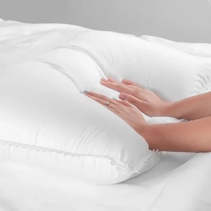 Luxurious Cotton Blossom Pillow