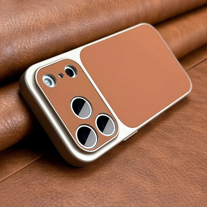 Luxurious New Orange Retro Phone Case For iPhone 18 17Air 16 15 14 17Pro 17Promax Soft-sided Hard Case