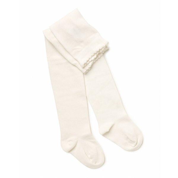 Marquise Off White Knitted Cotton Tights - Sweet Thing Baby & Childrens Wear
