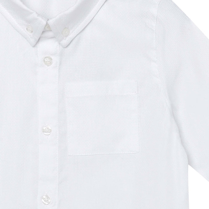 Max & Jack Jackson Formal L/S Shirt in White (Size 1-7)