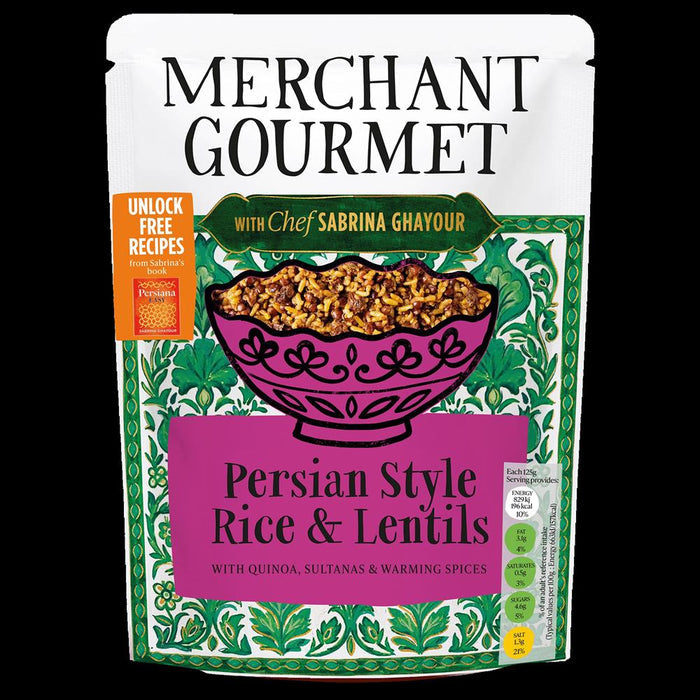 Merchant Gourmet Persian Style Rice & Lentils 250g