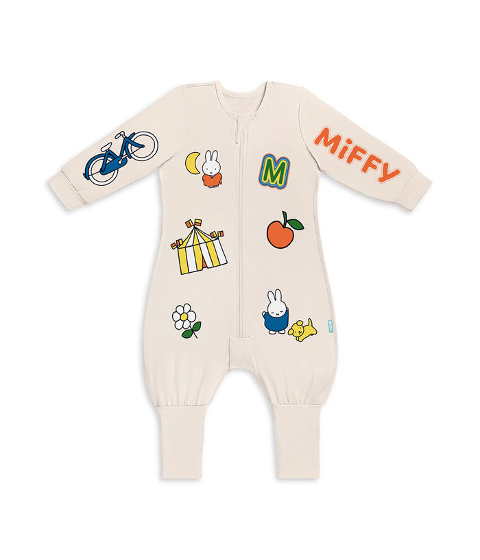 Miffy Footed Sleep Bag & Babygrow Bundle | 1.0 TOG | Birch