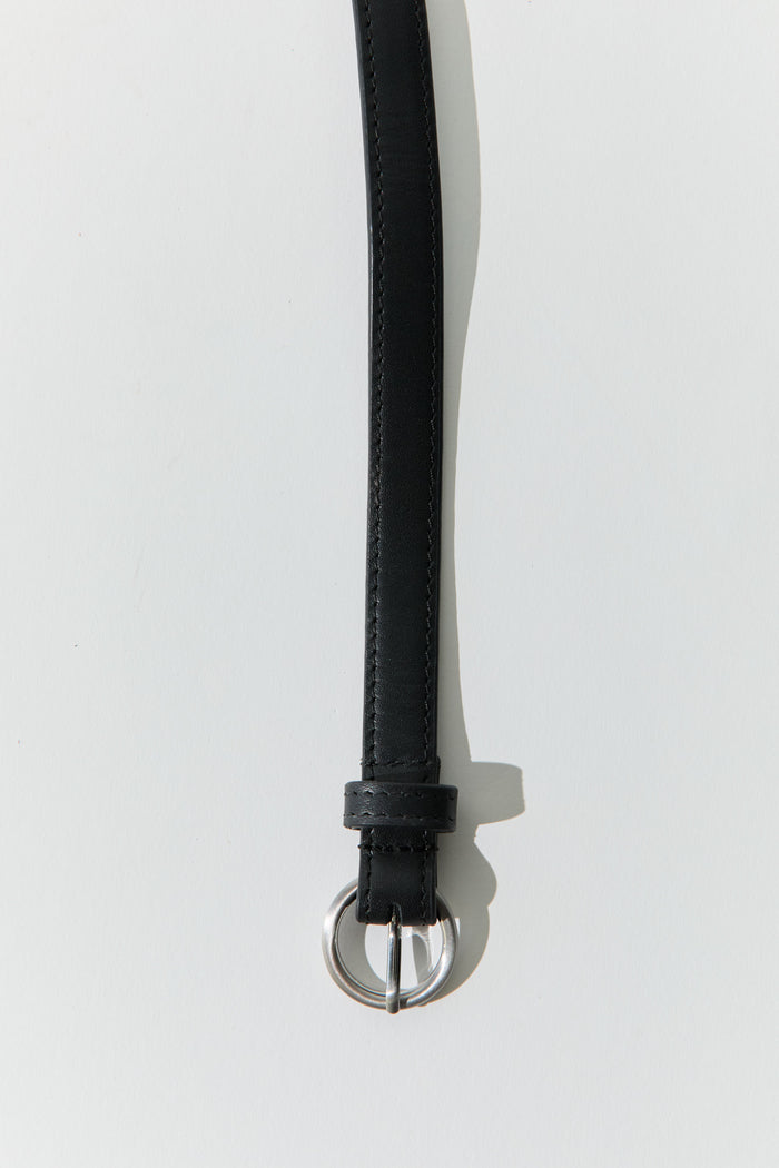 Minimal Slim Belt - Black