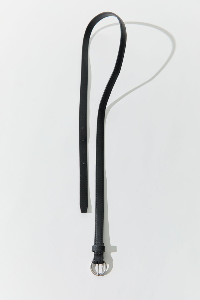 Minimal Slim Belt - Black