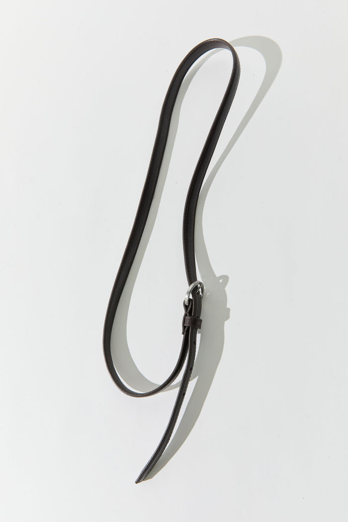 Minimal Slim Belt - Coffee