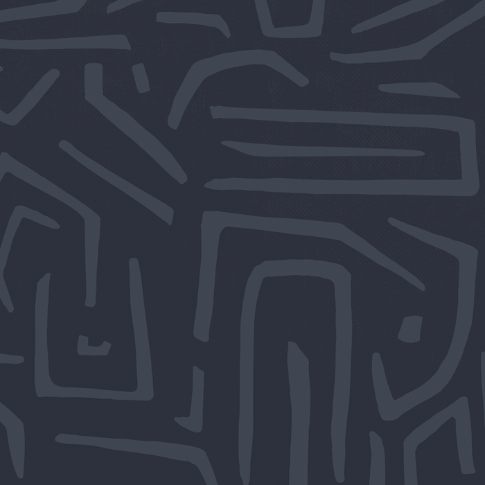 Modern Maze Wallpaper - Midnight