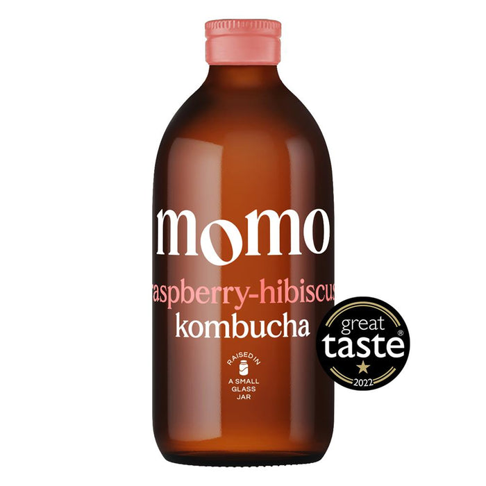 Organic Raspberry-Hibiscus Kombucha 330ml