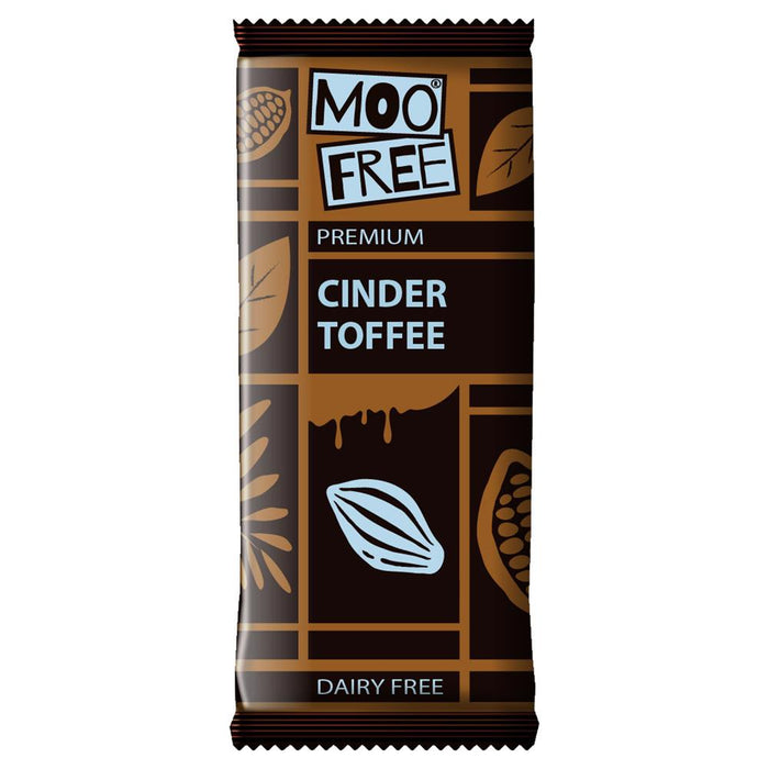 Moo Free Cinder Toffee Bar 80g