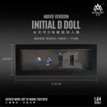 MoreArt 1:64 First Text D Movie Version Of The Four-Figure Model Set, Action & Toy Figures, Car Decoration