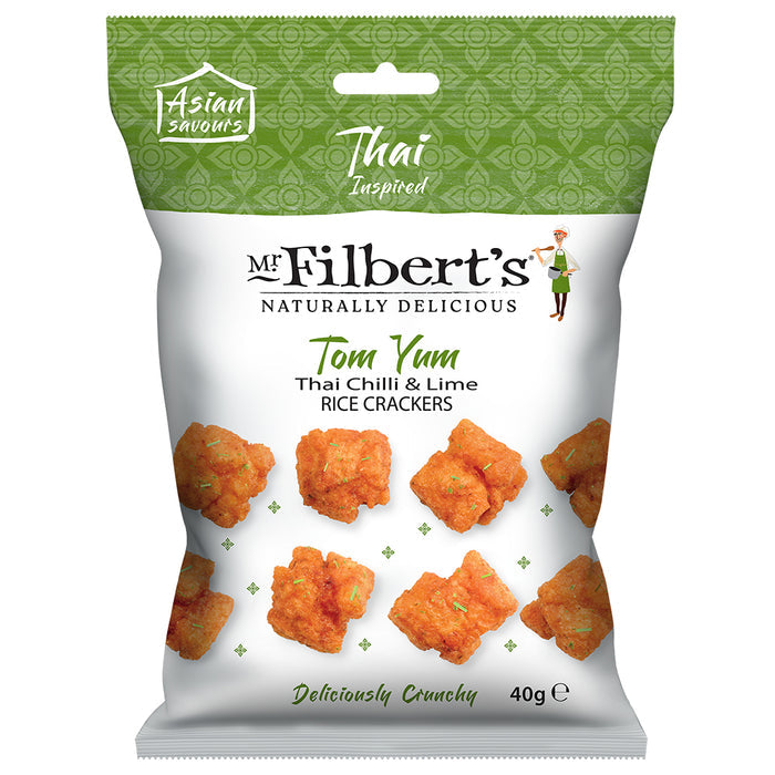 Mr Filberts Oriental Black Pepper Rice Crackers 40g