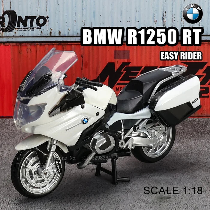 MSZ 1:18 Suzuki GSX-R1000 YAMAHA YZF-R1 Classic Motorcycle Static Model Alloy Die Casting Car Toy Gifts