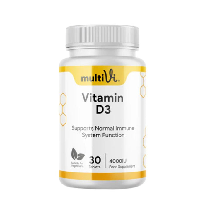MultiVi Vitamin D3 4000IU Supplement. 30 capsules